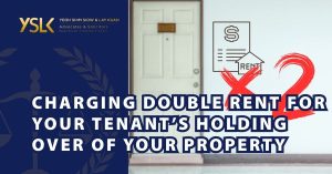 Charging Double Rent For Your Tenant’S Holding Over Of Your Property