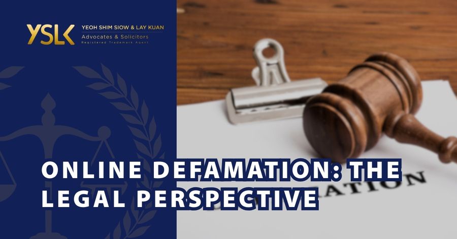 Online Defamation: The Legal Perspective